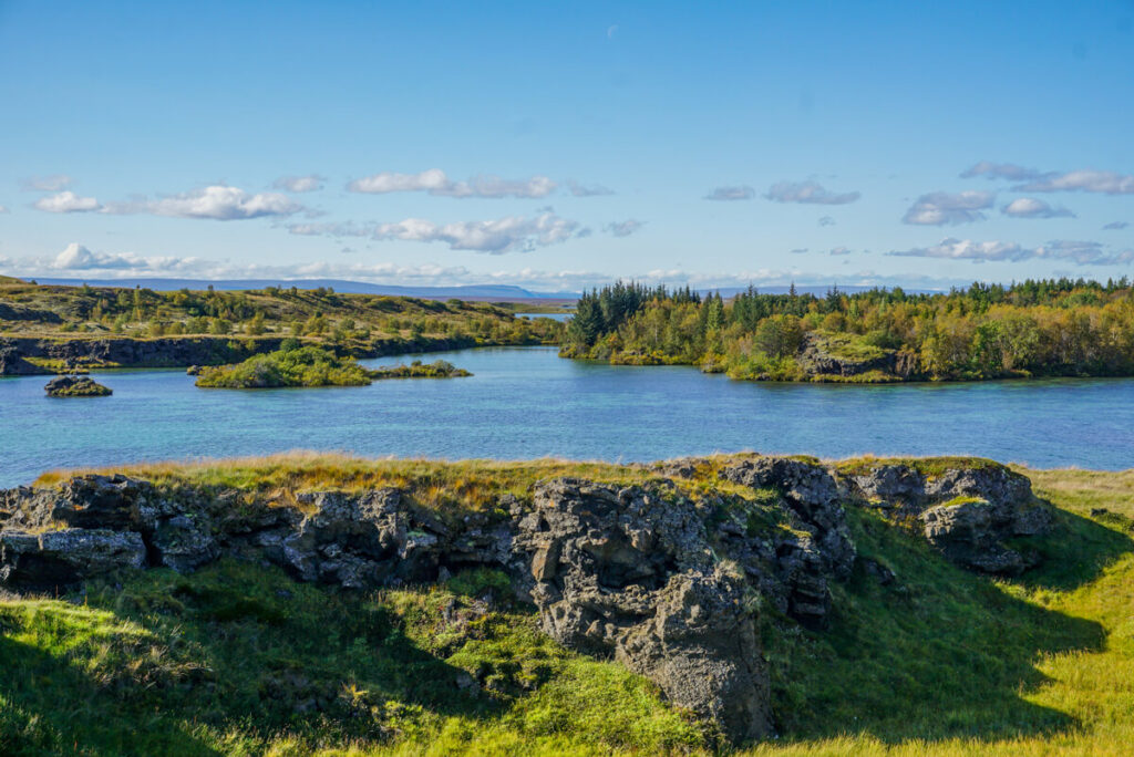 Rund um Mývatn Island Norden