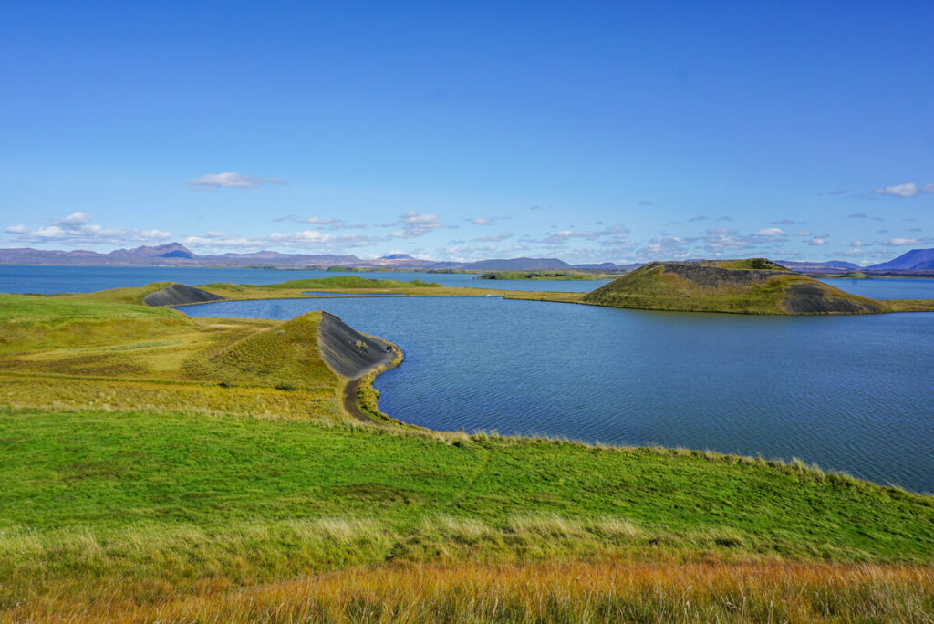 Mývatn Pseudokrater Island