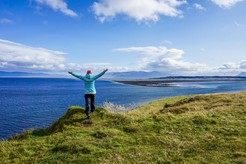 Halbinsel Vatnsnes Island Strand