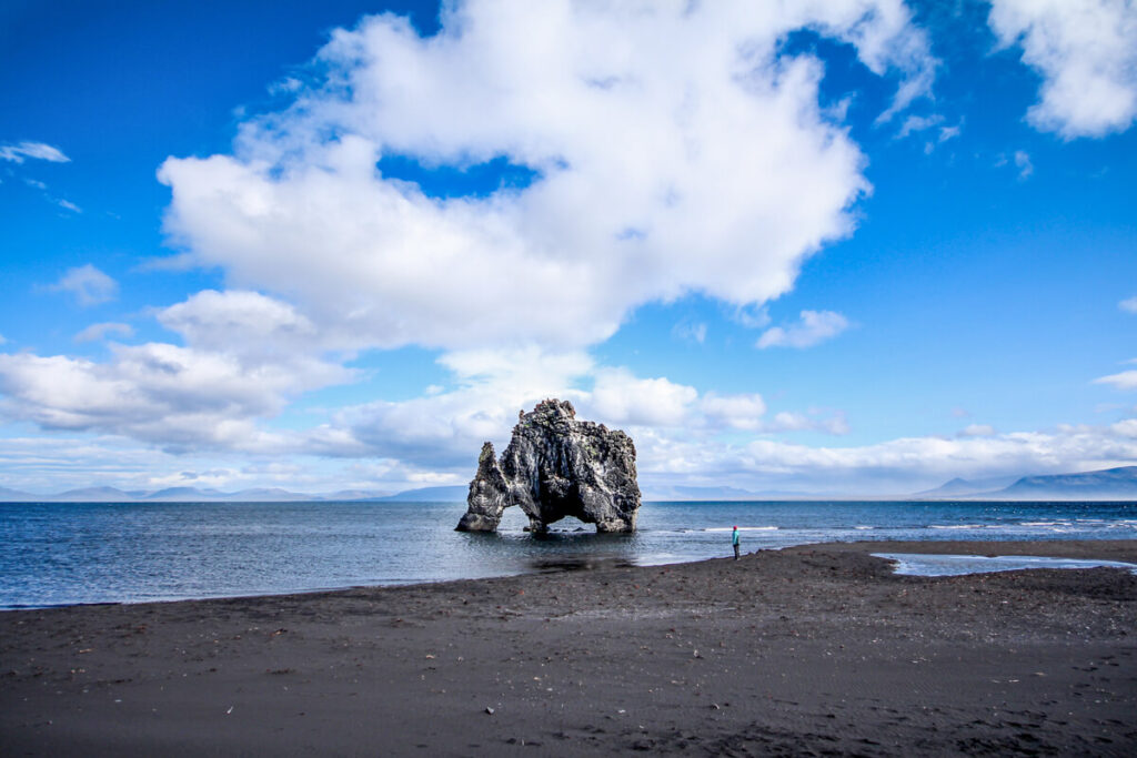 Felsen Hvítserkur Halbinsel Vatnsnes