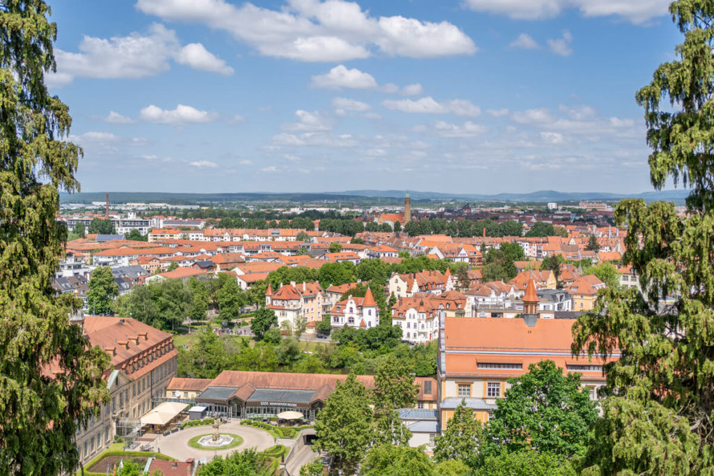Blick vom Michaelsberg in Bamberg