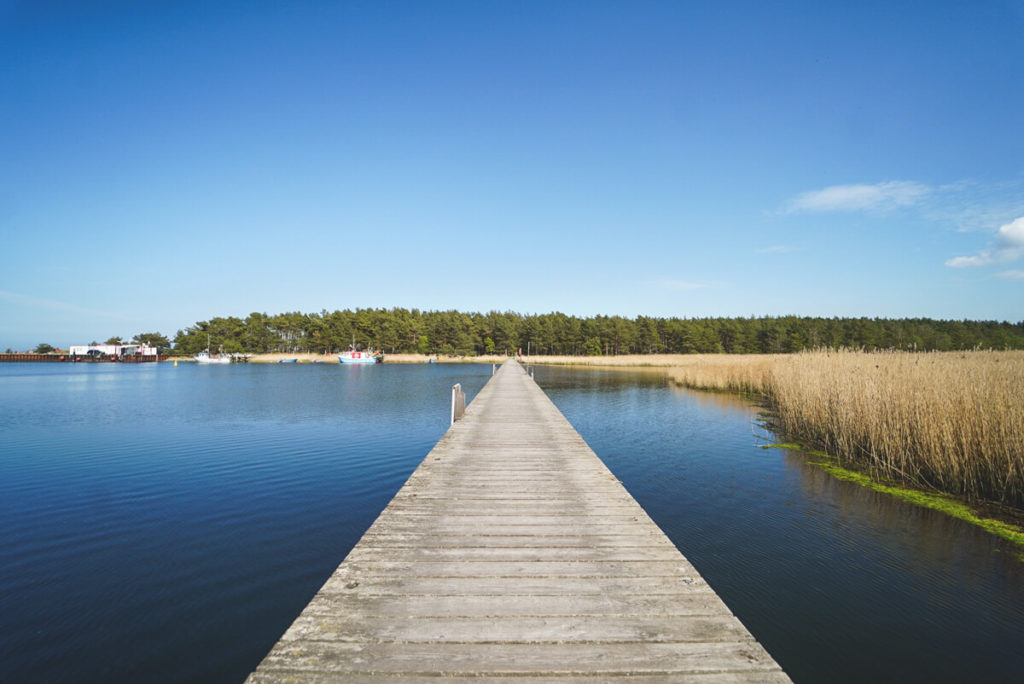 Fischland-Darss-Zingst-Nationalpark-Nothafen-Holzsteg