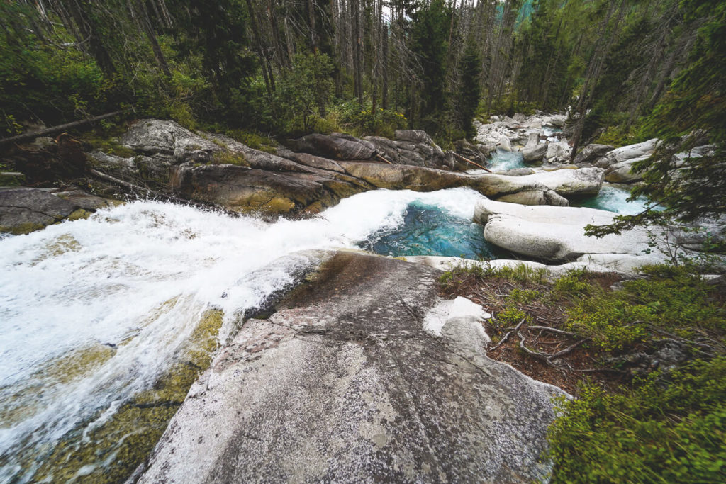 Sehenswürdigkeiten Slowakei Hohe Tatra Wanderung Wasserfall