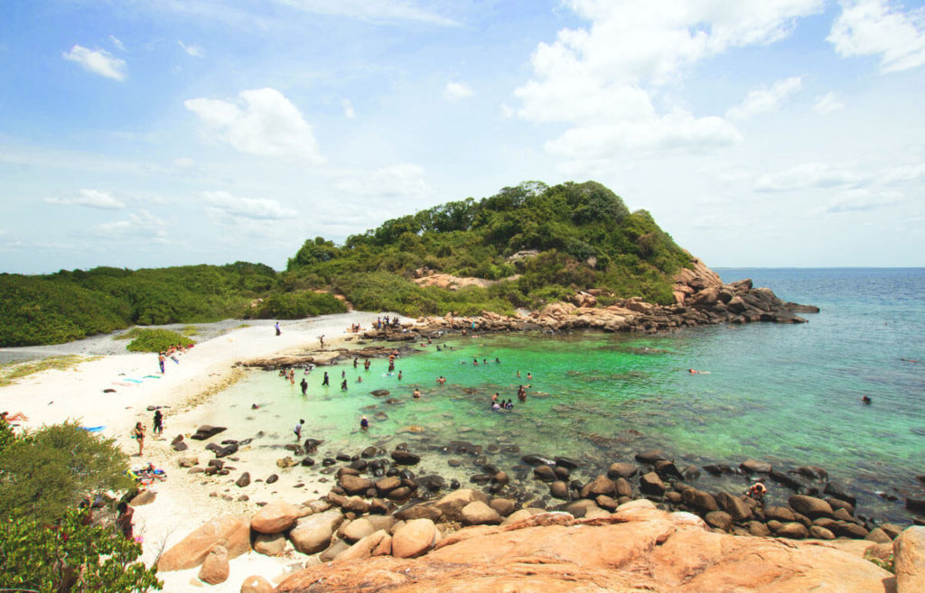 Sri Lanka Sehenswürdigkeiten Pigeon Island Nationalpark