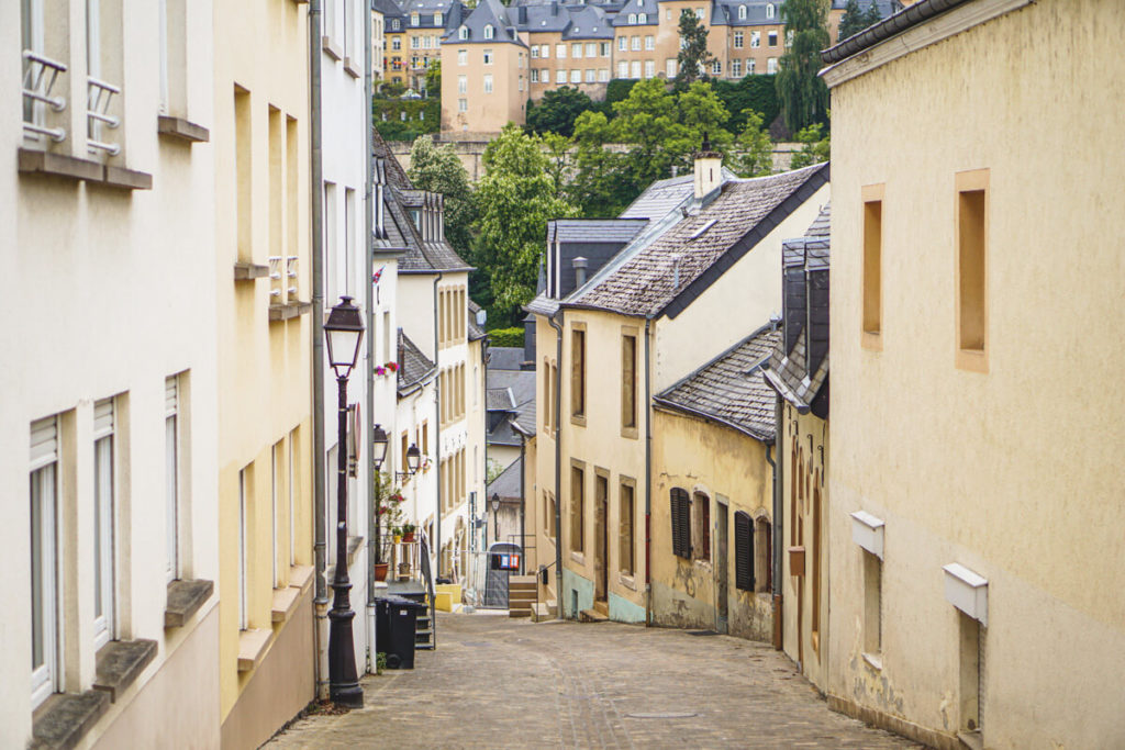 Luxemburg Sehenswürdigkeiten Unterstadt Grund