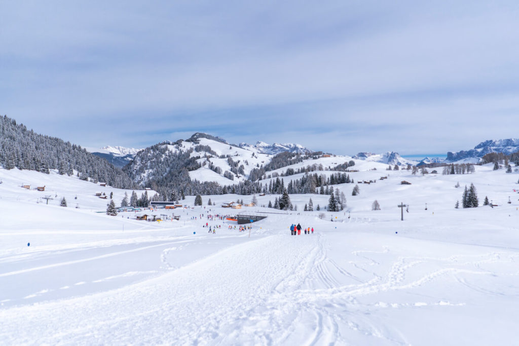 Südtirol Urlaub im Winter Seiser Alm