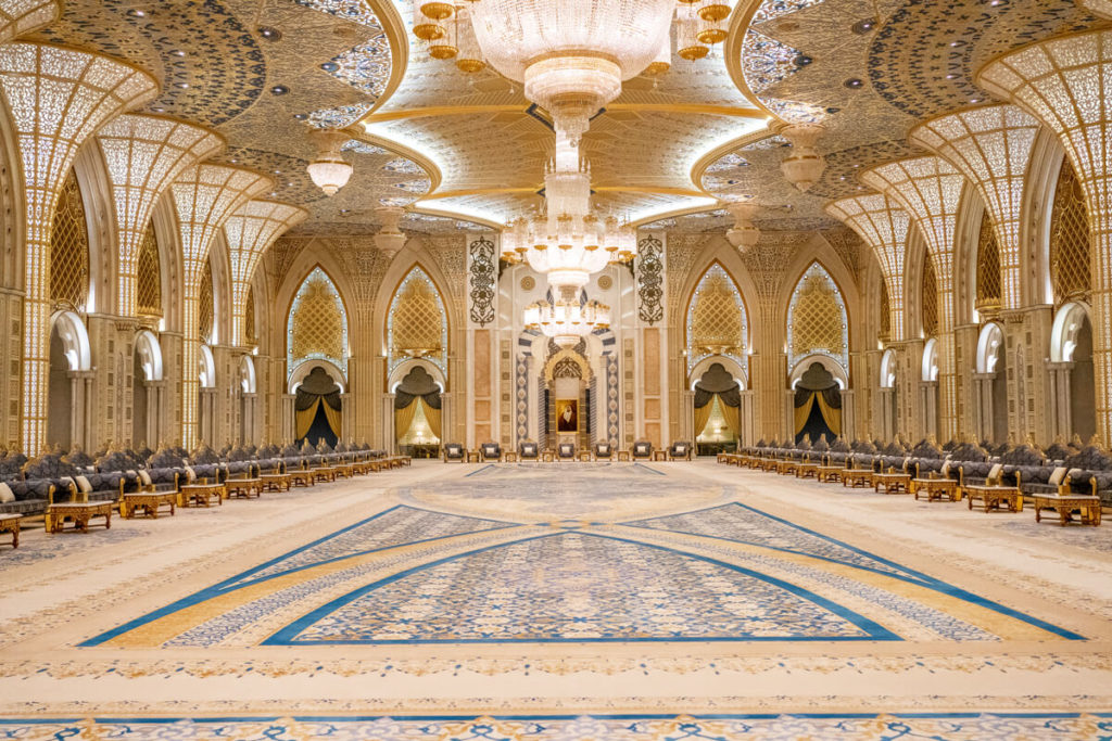 Stopover Abui Dhabi - Qasr Al Watan Palace