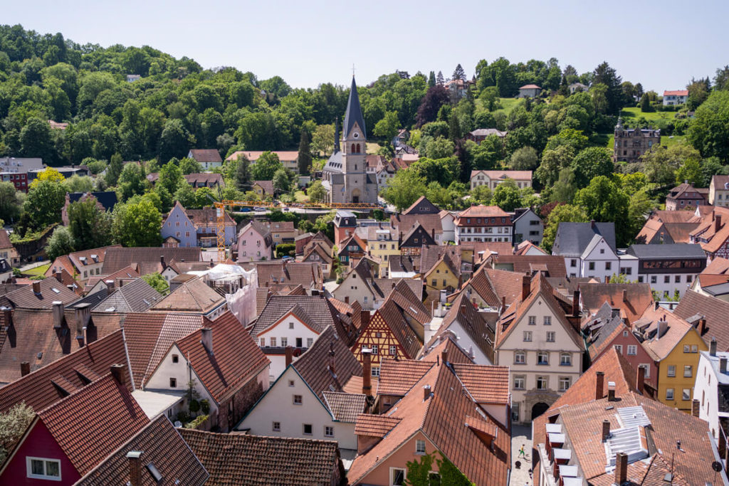Aussicht vom Roten Turm in Kulmbach