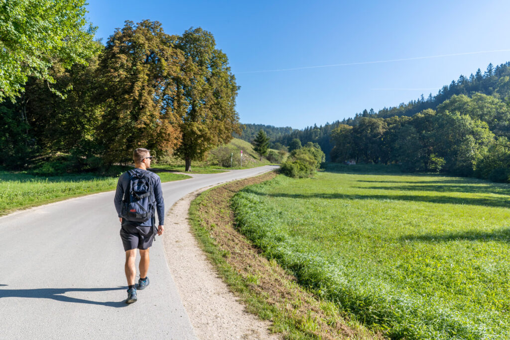 Wanderung hochgehpilgert