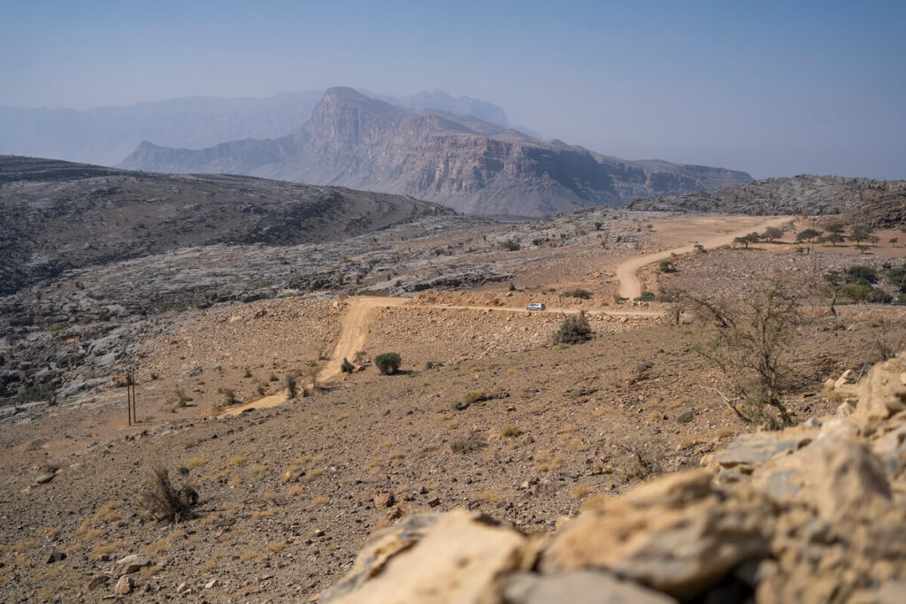 Autofahren im Oman Offroad Piste