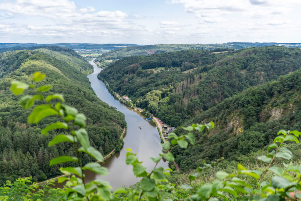 Aussichtspunkt Cloef Saarschleife