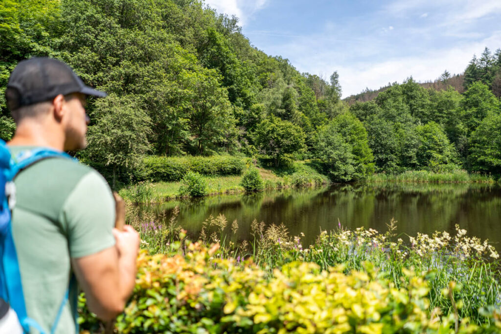 Weiher im Saarhölzbach Tal