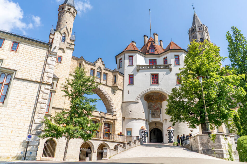 Sigmaringen Schloss Eingang