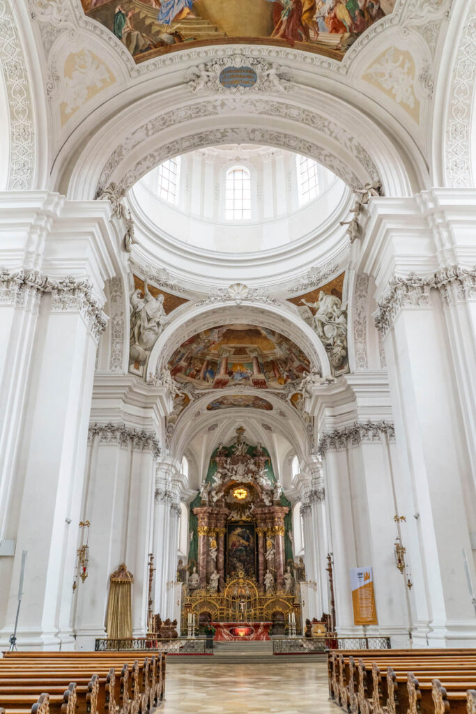 Basilika Weingarten Innenansicht