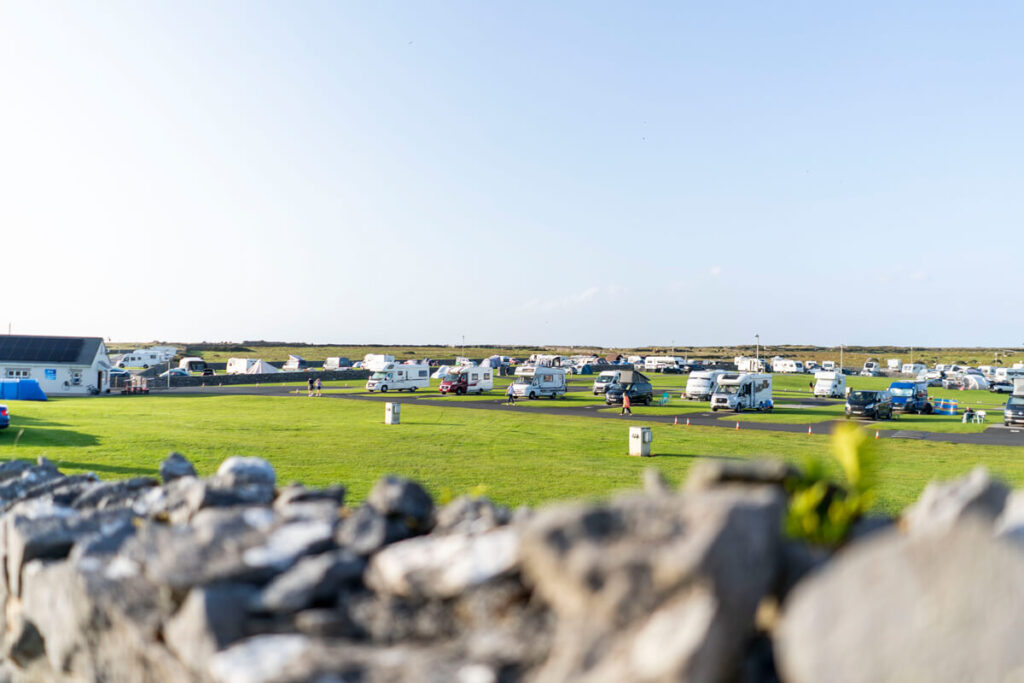 Campingplatz Doolin Irland Wohnmobil