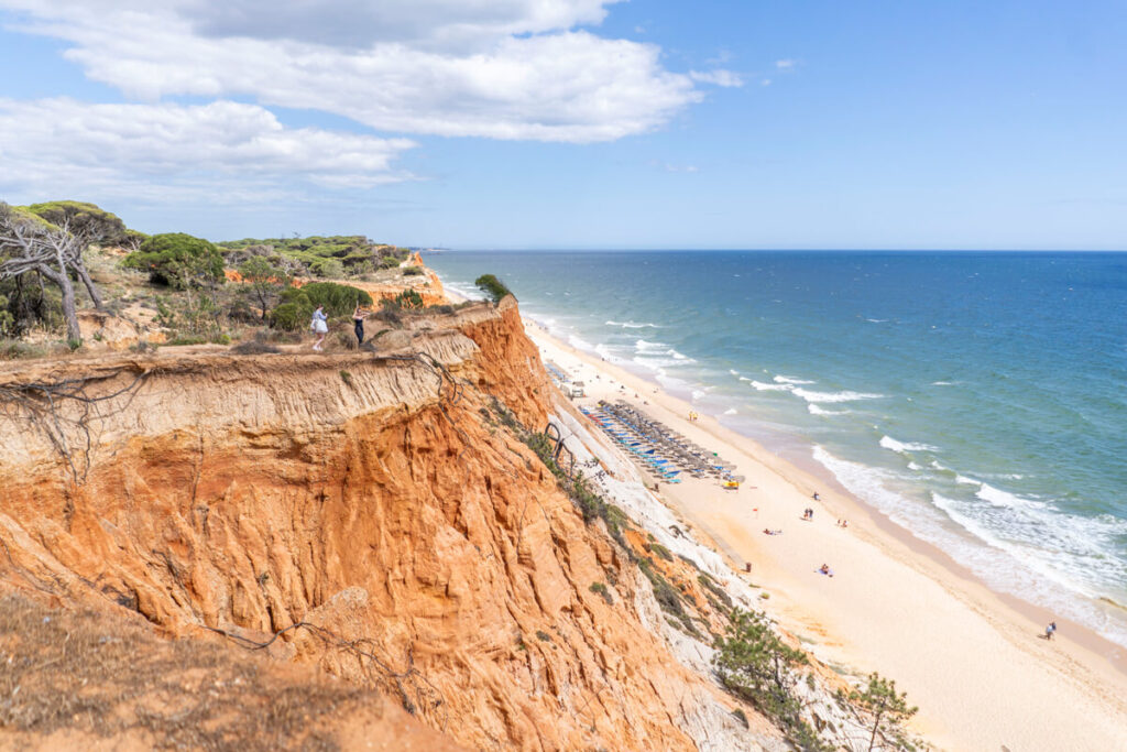 Strand Praia da Falesia Algarve Portugal