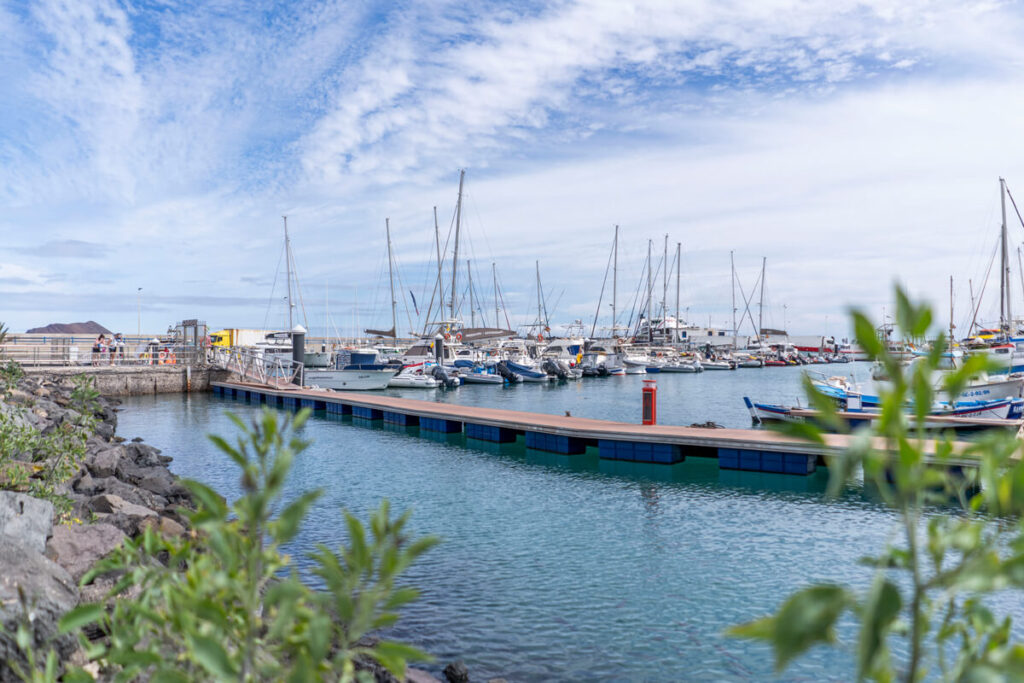 Corralejo Hafen Fuerteventura