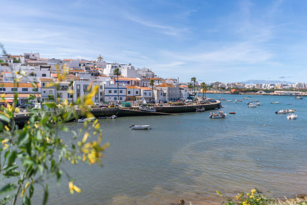 Blick auf Ferragudo Algarve