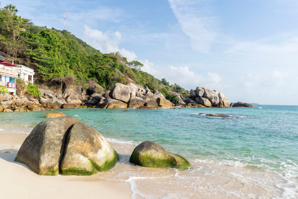 Der wunderschöne Silver Beach auf Koh Samui Koh Samui Strand Silver Beach