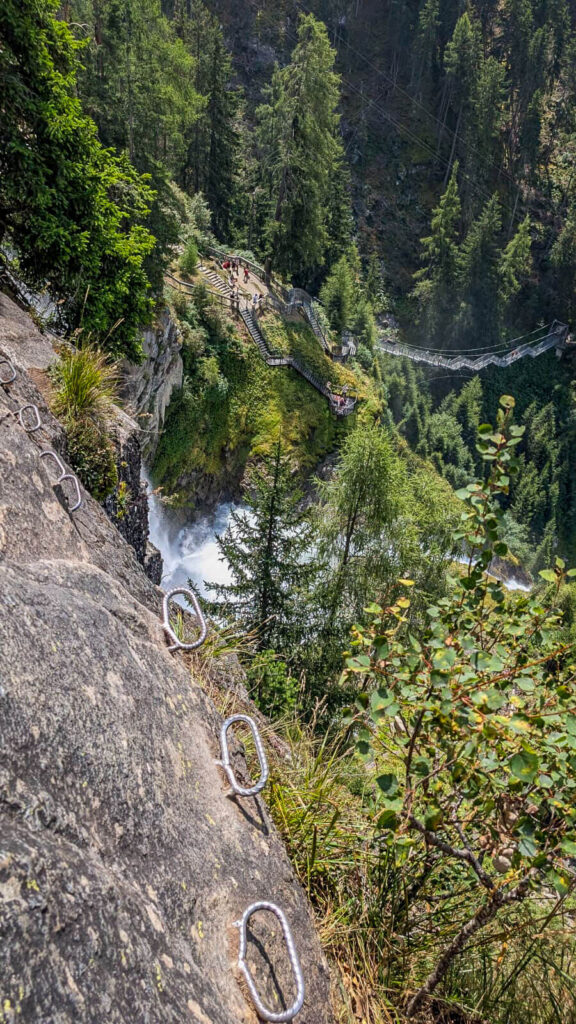 Klettersteig Stuibenfall Ötztal