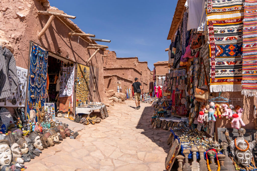 Spaziergang durch Ait Ben Haddou Ait Ben Haddou Kasbah