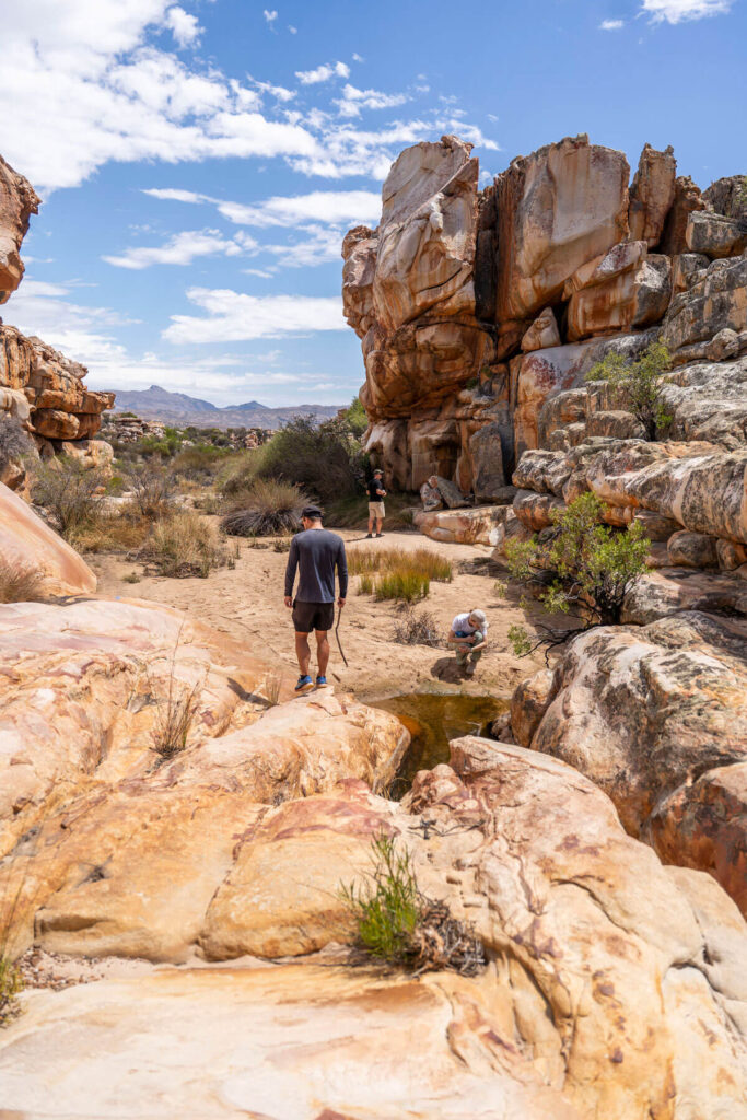 Wandern Cederberge Kagga Kamma