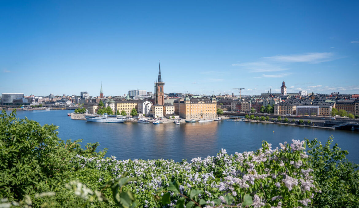 Stockholm Aussicht Mariaberget