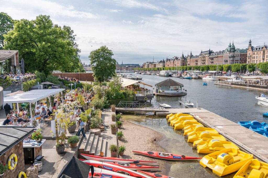 Strandvägen Östermalm: Coole Restaurants und Bars Strandvägen Stockholm