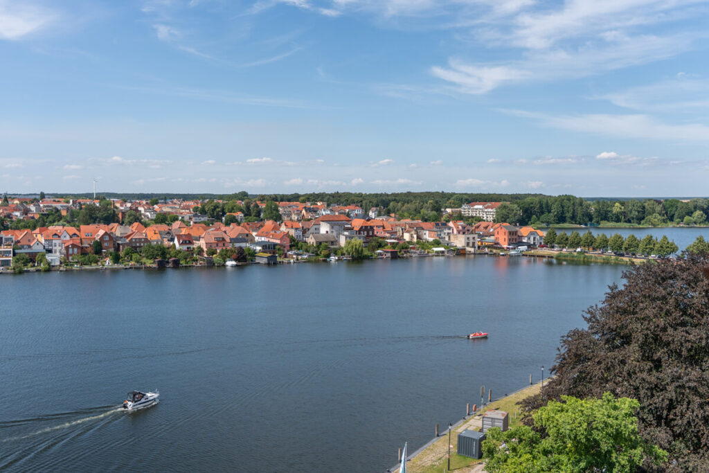 Inselstadt Malchow Blick vom Klosterturm