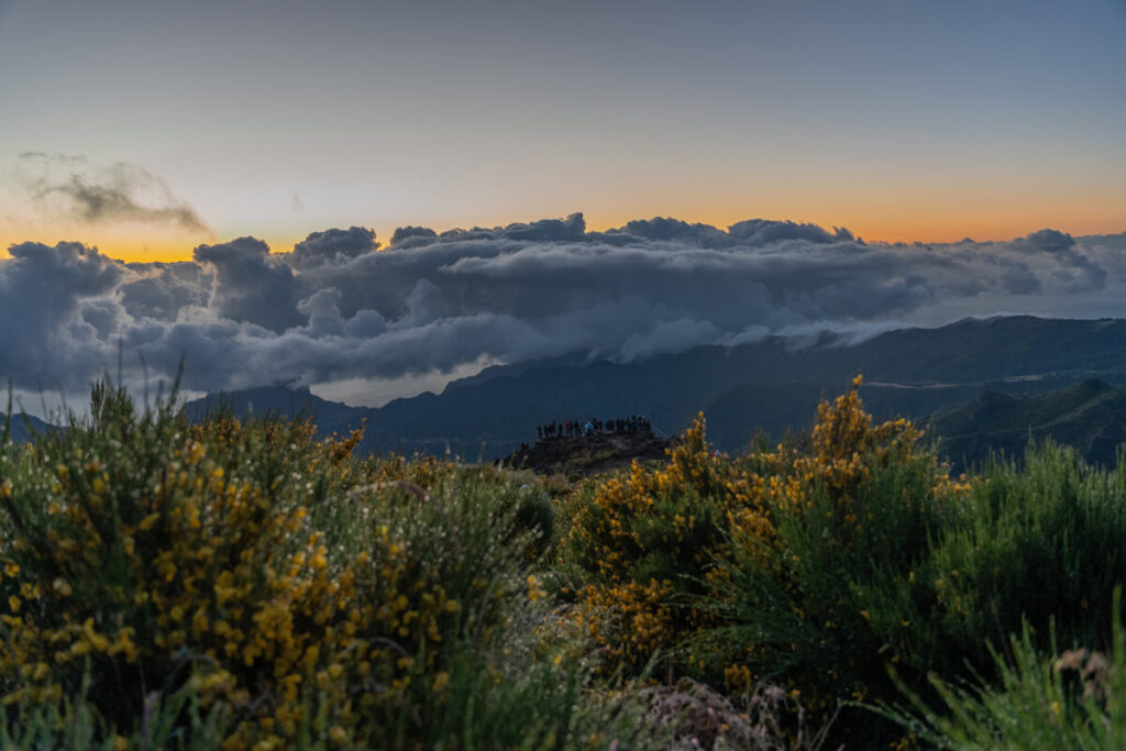 Pico do Aireiro Sonnenaufgang