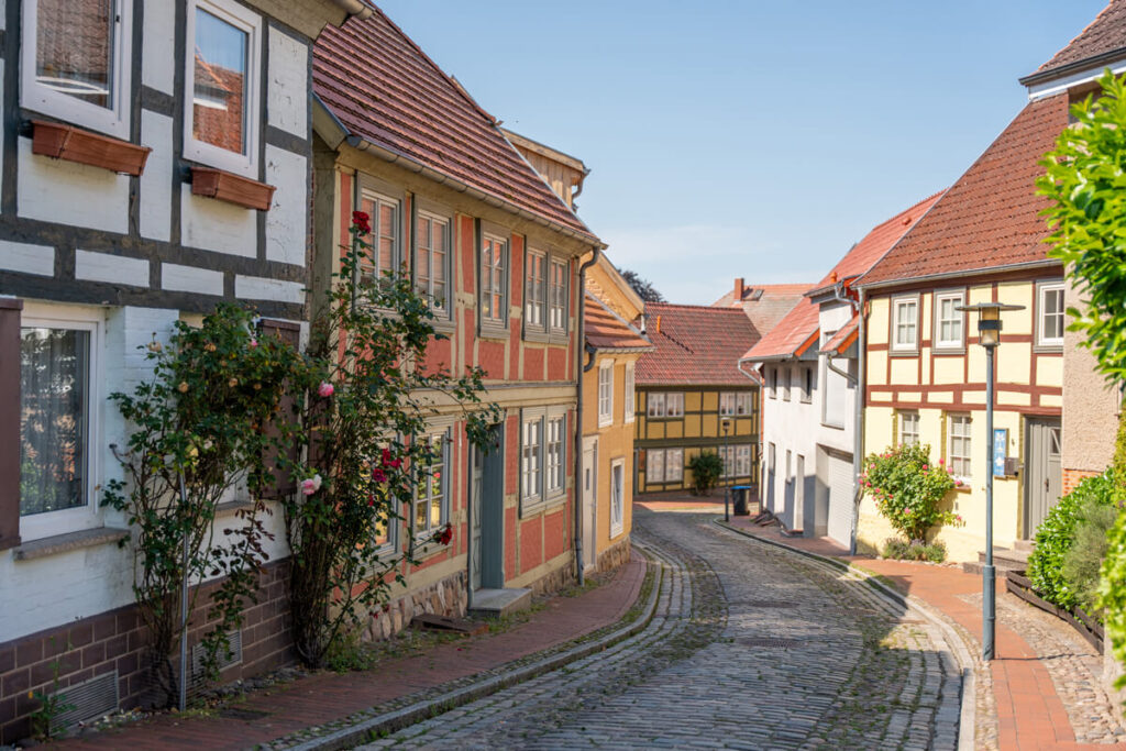Plau am See Altstadt Gassen