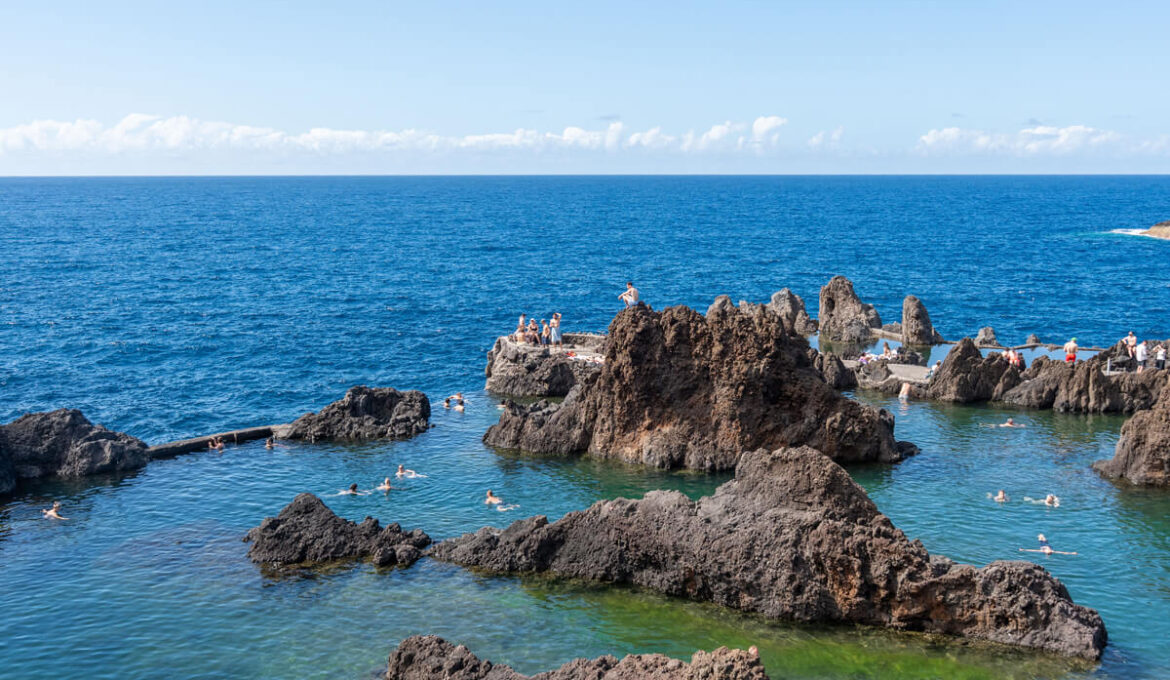 Lavapools von porto Moniz