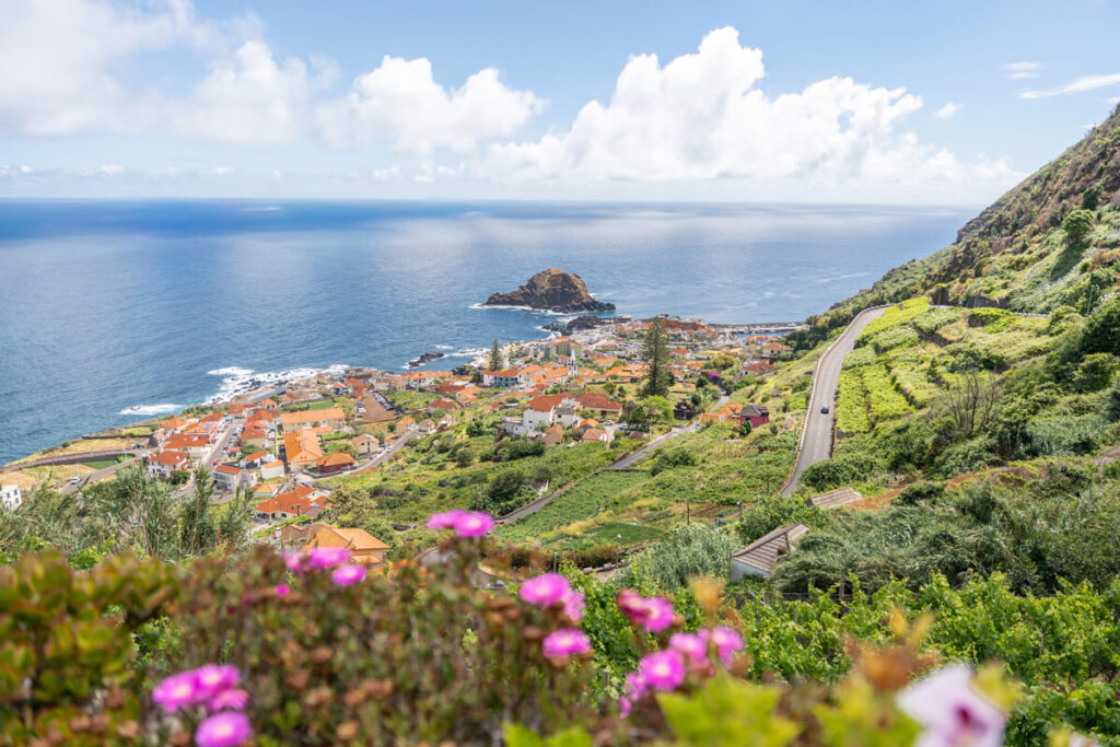 Madeira Sehenswürdigkeiten – Porto Moniz im Norden der Insel Porto Moniz Aussicht