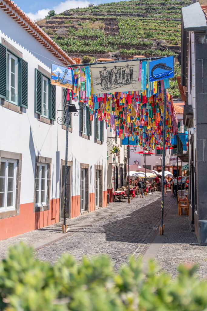 Die bunten Gassen von Câmara de Lobos
