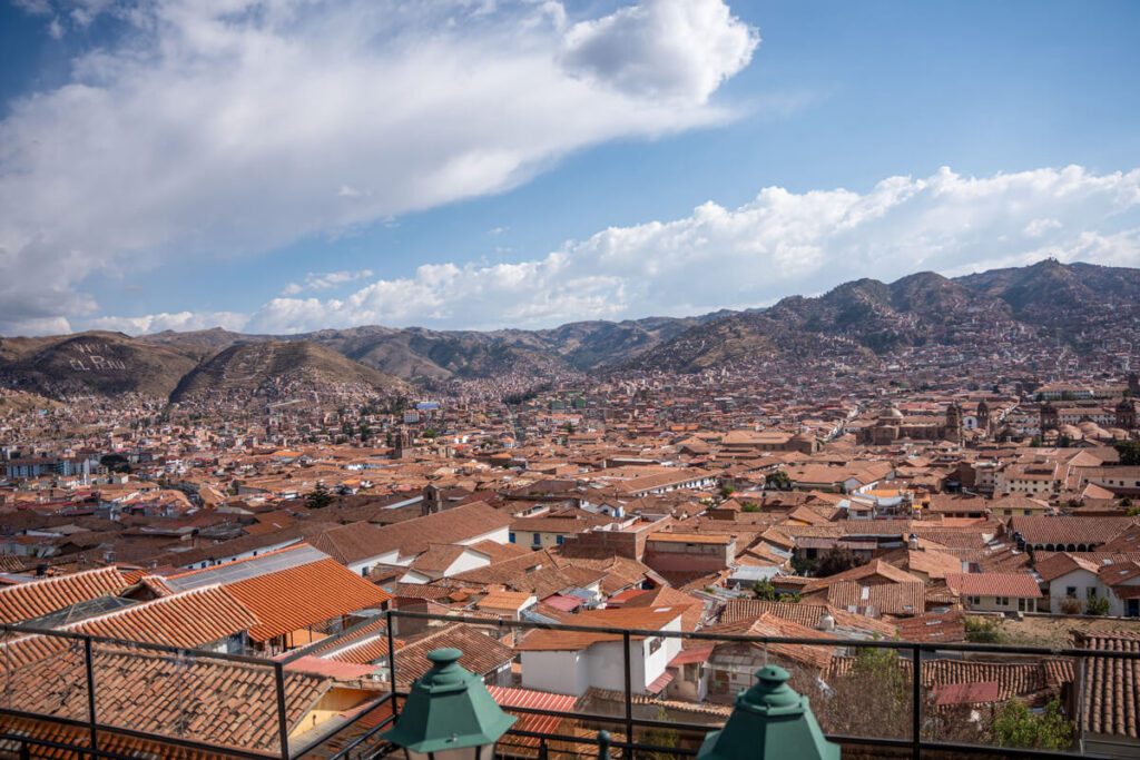 San Blas Viewpoint in Cusco