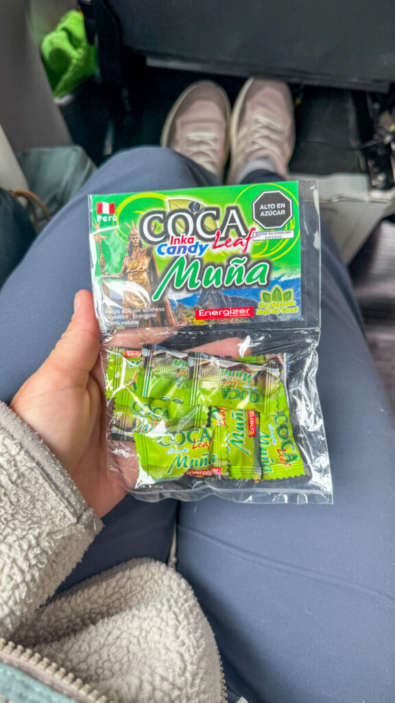 Koka-Bonbons zum Lutschen Koka Bonbons Peru