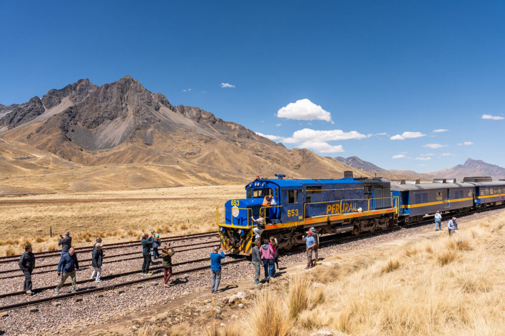 La Raya Pass Titicaca Train Peru
