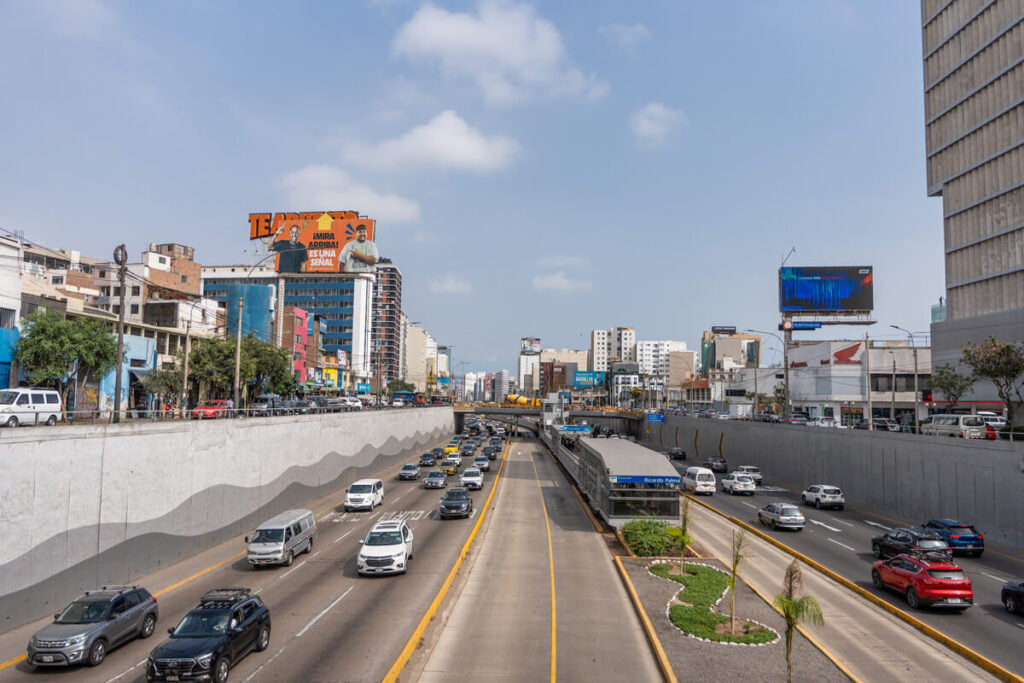 Straßen Lima Transport