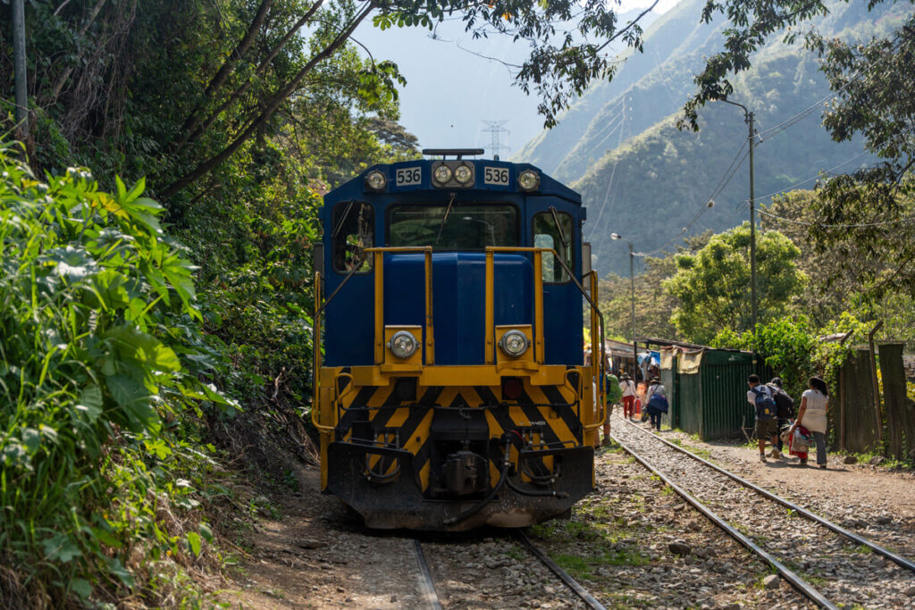 Machu Picchu Anreise Zug