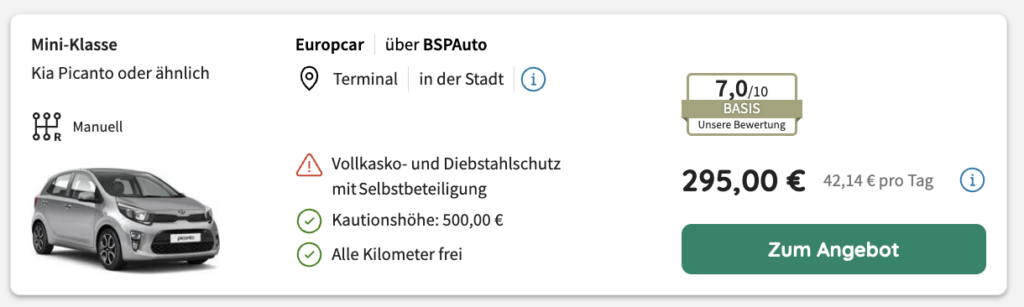 billiger-mietwagen.de Angebot