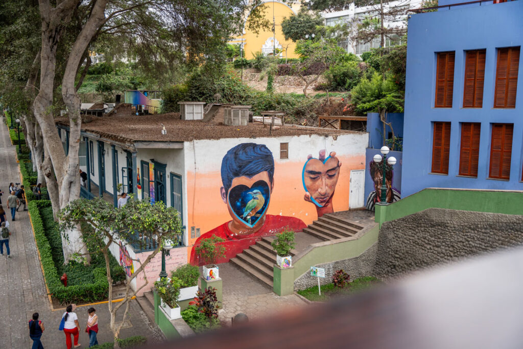 Street Art in Barranco (Stadtteil von Lima) Lima Barranco Street Art