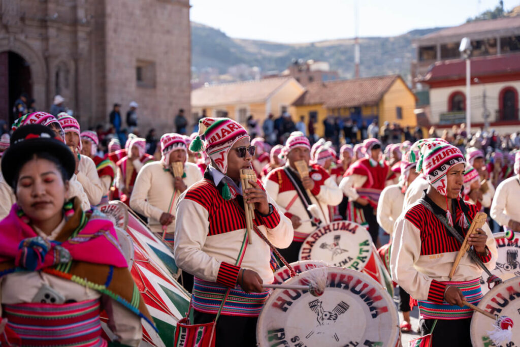 Zufällig bei einem riesigen Event in Puno gewesen Puno Peru