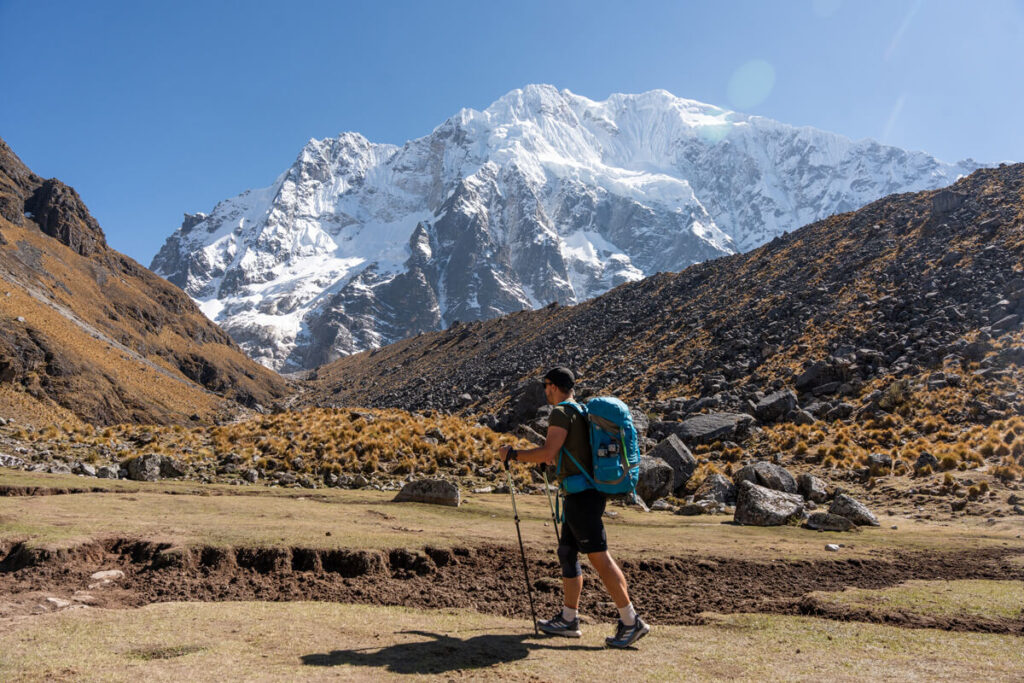 Dünne Luft auf über 4.200 Metern in den Anden von Peru Salkantay Trek Peru