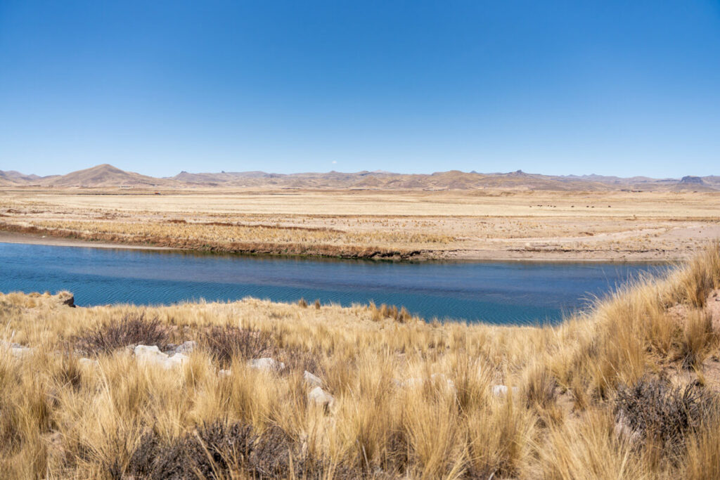 Peru Altiplano Zugfahrt Anden