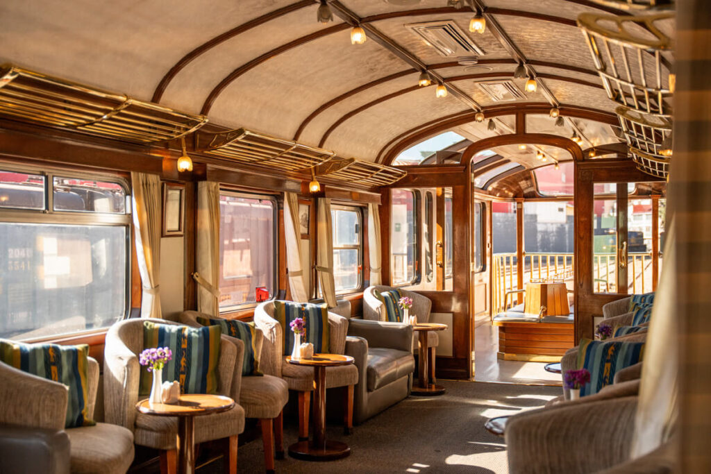 Titicaca Train Interior