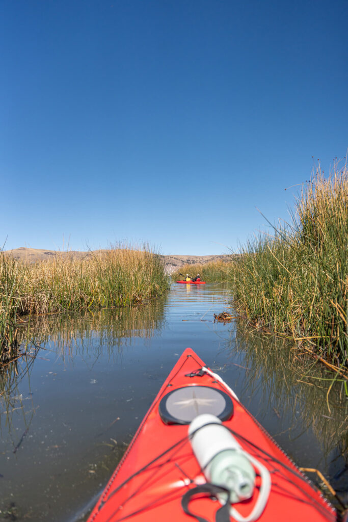 Kajaktour Titicacasee