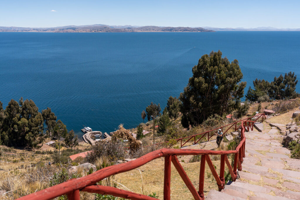 Titicacasee Taquile Aussicht