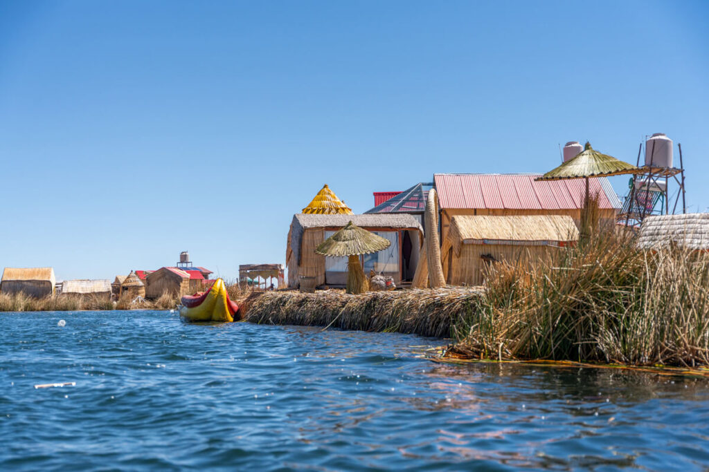 Titicacasee Uros Inseln